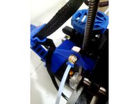 Ender 3 v2 bowden input adapter to extruder mount by cypher0