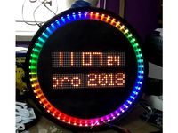 Relogio 10x Matrix 8x8 by kamikaze38