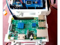 Support 1 raspberry pour profilé aluminium by L42Project