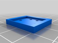MCP 12mm tactile button holder by simbuilduk