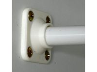 Wardrobe Bracket for 16mm Tube by Petal3D