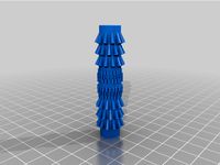 Alternating Tinkercad Gear Vase by CaptObvious