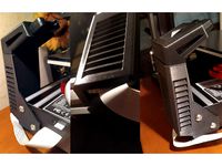 SD card extender holder for Creality Ender 3 v2 - "badass snake inside" by Lizzy77