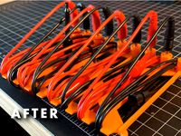 Power Supply or Multimeter Test Lead Organizer by trg3dp