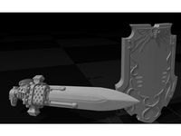 Interstellar Janitor XL Sword and Board by codewalrus