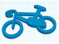 bike keychain by Kovabunch