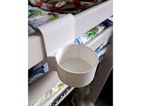 Childs beaker holder for bed by WilliamTheConcretor