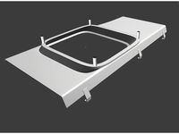 msi rx 5700xt mech cooler plate by awantgarde