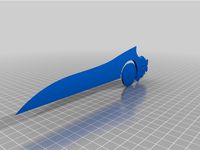 POKEMON: LUCARIO KNIFE by Lion1497