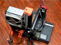 Raised Floor Style PSU Stand for KINGROON KP3S by hitoriblog