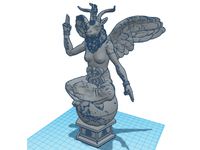 Baphomet, The Black Goat by Averybee