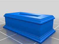 Facial Tissue Box 1:12 Scale by Ukesman