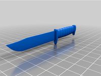 Cuchillo Base de combate by SentinelHM