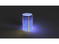 Voronoi tealight lamp by TheMrPhantom