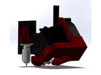 CR10 / Ender 3 NF-Crazy+ Hotend mount & Part Cooling by sportivo_jam
