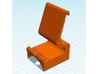 iPad or Tablet Stand with 2 Tilt Levels & Charger by avishekcode