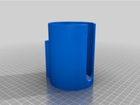 cup and bottle holder for aluminium profiles by RolandHorn