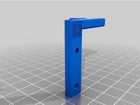 Reverse Bowden Filament Sensor Mount for Artillery Sidewinder X1 (Stock Sensor) by be_like_an