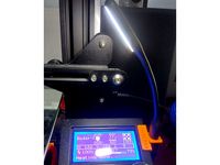 Suporte para LED USB Ender 3 by Jbill