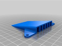 CTC A13/Ender 3 Main board case fan cover/silencer low profile by Manimal45