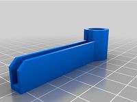 Mount for plexa pleksa 4mm for PRUSA enclosure by Damianex1