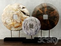 Albesia &amp;amp; Teak Wood Table Top Decoration