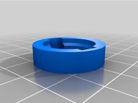 1in SCH40 PVC lightsaber hilt PCB adapter by joesix