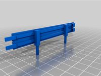 Slotcar track guard rails 1/43 by daswollvieh