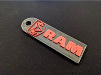 Dodge Ram Keychain by xcryoz
