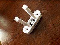 Anet A8 X-Axis Belt Tensioner (30mm prong spacing) by delturcious