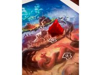 Lotus Pose Meeple by Gamecreature