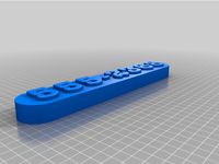 Ghostbusters 3D Logo / Refrigerator Magnet Style by caross