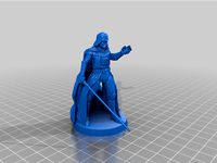 Darth Vader with base by thetitanofiron