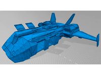 Tendua Mecha Shuttle - BLaaR by CaptainFathom