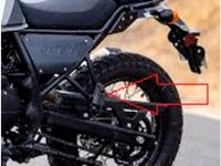 Royal Enfield Himalayan Rubber Rear Pillion Footrest by lucianga