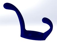 Garderobenhaken / Coat Hook by The3DAlex