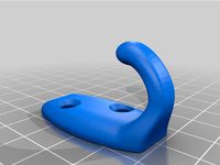 Handtuchhaken / Towel Hook by The3DAlex