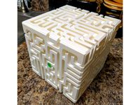 Double Layer Maze Cube by Nacelle