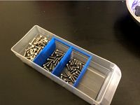 Craft Drawer Divider Organizer - 4 Slots/Sections/Quadrants/Dividers (for Akro-Mils) by coolarj10