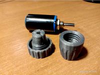 Self-locking (by rotation) knob for variable resistor WXD3-13-2W BOCHEN by Valerik