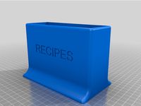 Recipe Card Holder For Mail Order Meals - Every Plate by OverRevved