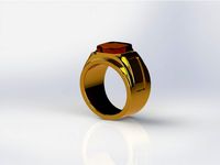 Man's Ring by PinoCAD