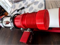 Guide scope bahtinov mask (Altair MG32 Mini Guide Scope) by tigi_thomas