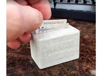 Razor Blade Disposal Box by vbldv