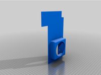 Ender 3 V2 Power supply cover 80mm fan by Acidsway