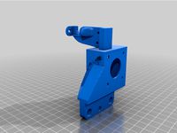 Direct drive extruder mount for Ender 5 Plus with Chain by Iveusse
