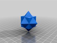 Octahedron and Cube by ArdvarkMadman