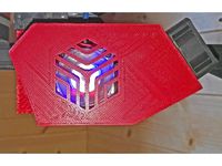 CR-6 SE hot-end cover with improved cooling and led by jpmary