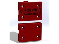 RF LNA case for 25x32mm low-noise amplifier by hjnorden