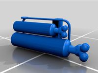 Oxyacetylene cylinders - N scale by pisimdev